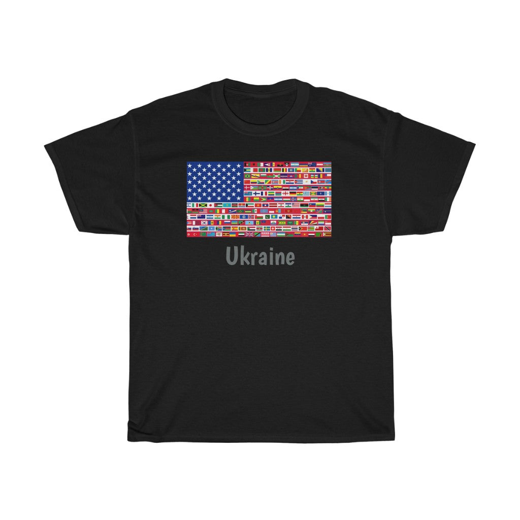 Ukraine Unisex Heavy Cotton Tee